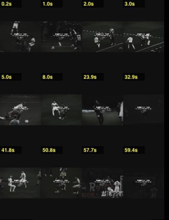 12 frames from @sakinakuran video, from second 0 to the last second